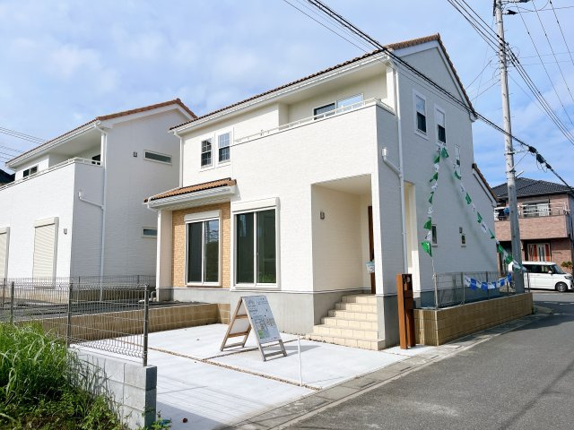 熊谷市石原　全２棟の外観|ぜひ現地にて、実際の建物・街並み・日当たり等ご確認下さい♪お問い合わせはお気軽に☆　TEL「0120-466263」