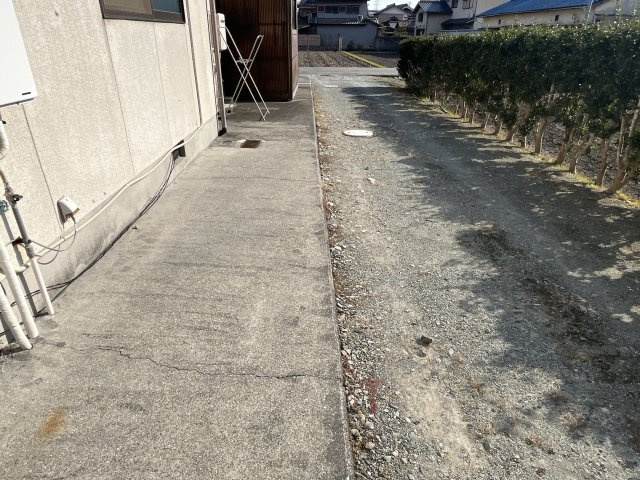 循環器戸建てのバルコニー