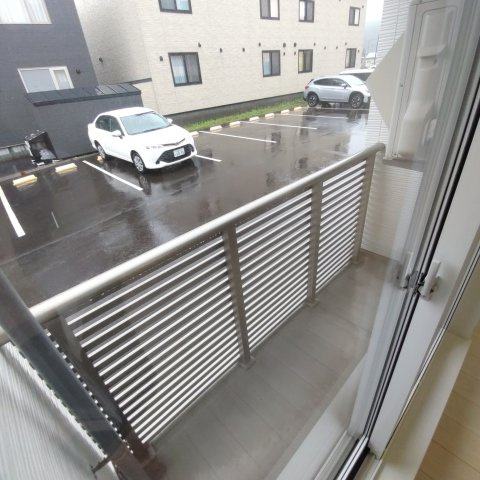 エクスセンスのバルコニー