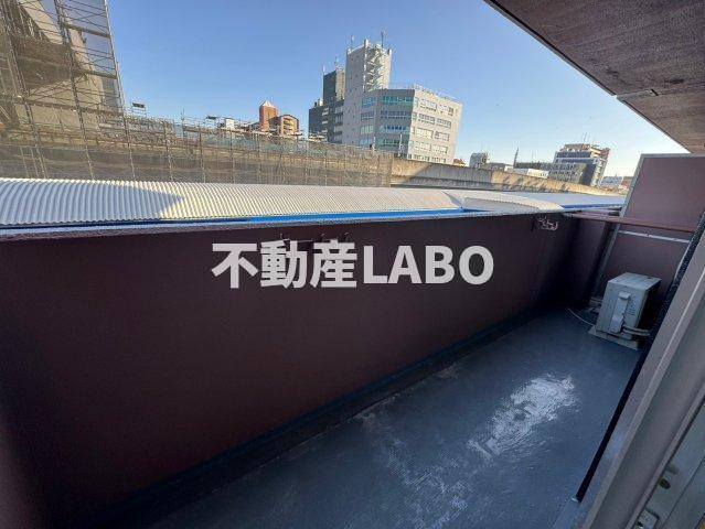 ポートヴィラメイセイのバルコニー