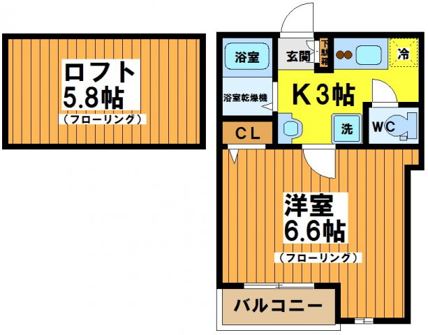 【間取り】 | Privia笹塚
