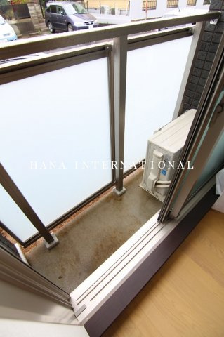 レオネクストエースのバルコニー