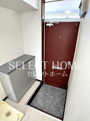 【玄関】 | 柴田ハイツA | シンプルで使いやすい玄関です