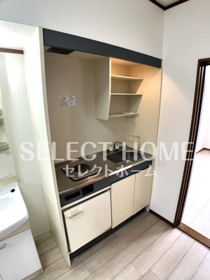 【キッチン】 | 柴田ハイツB | きれいなキッチンです