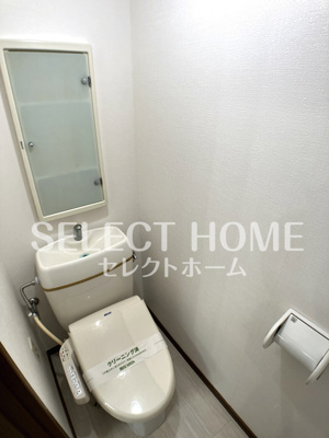 【トイレ】 | 柴田ハイツB | トイレです