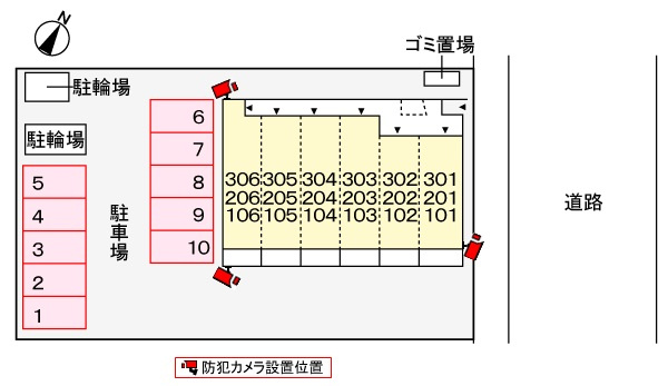 ラ・ステラの区画図
