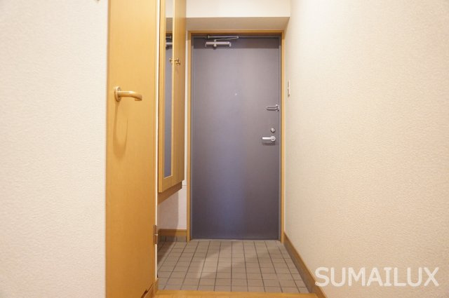 熊本市中央区新屋敷２丁目の賃貸マンションの玄関