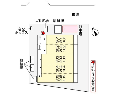 アクティーフの区画図