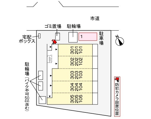 アクティーフの区画図