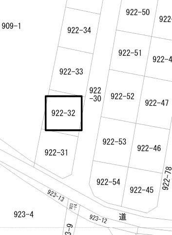 【土地図】 | 古河市駒込　売地