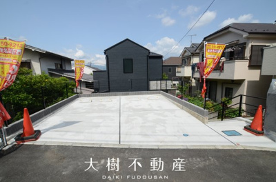 【外観】 | 海老名市国分北2丁目 新築戸建て 全1棟【仲介手数料無料】 | ※令和7年5月上旬に撮影
