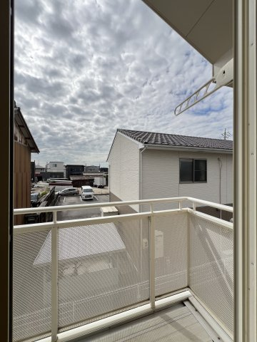 エレガンツニュ－アサヒのバルコニー