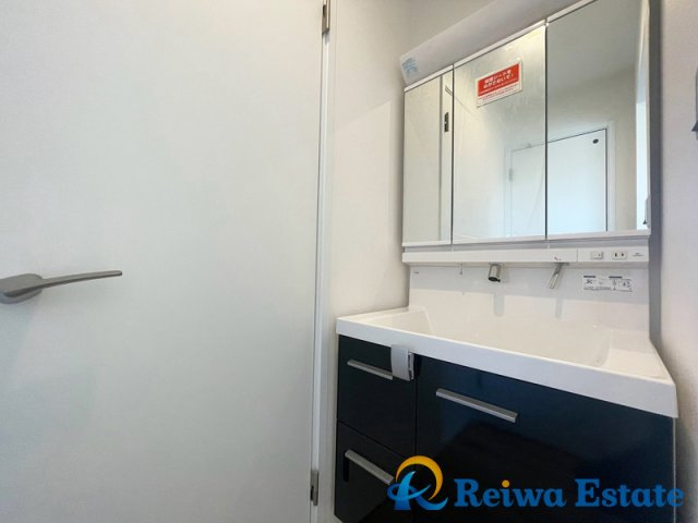 新築戸建　茅ヶ崎市浜竹1丁目　全3棟の独立洗面台