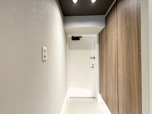 ライオンズステージ麻布の玄関