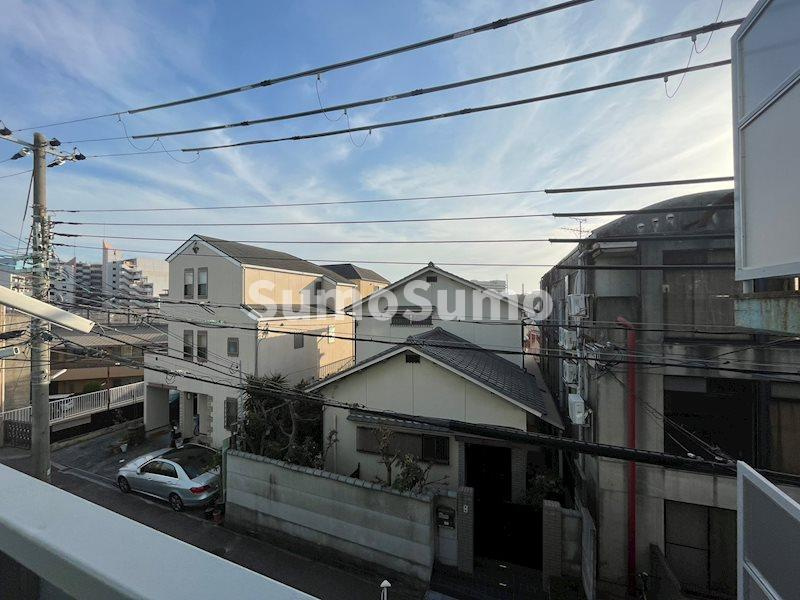 神戸市中央区中山手通７丁目の賃貸マンションの展望