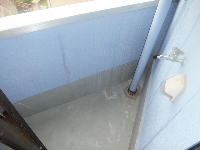 サンビレッジ柏原のバルコニー