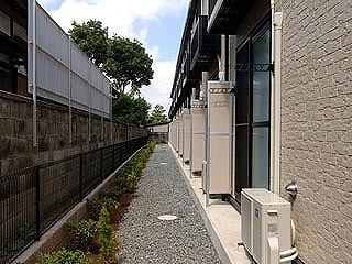 レオパレスセジュールのバルコニー