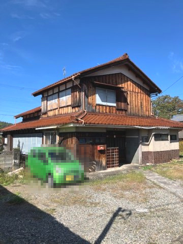 高島市新旭町旭327坪土地の外観|南東側