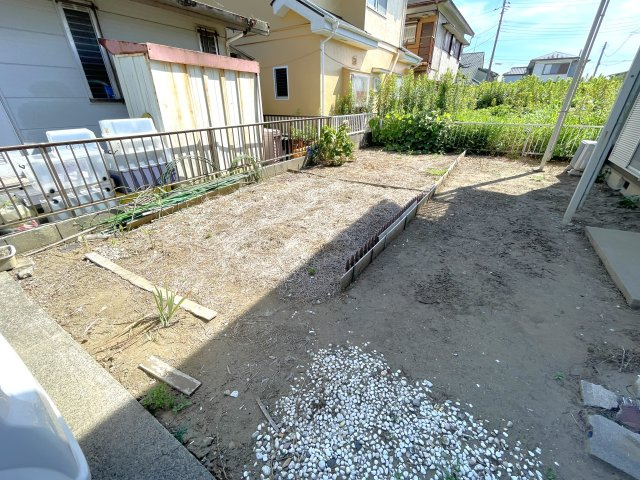 Mハイツの庭|専用庭付（１階の方と区分あり）