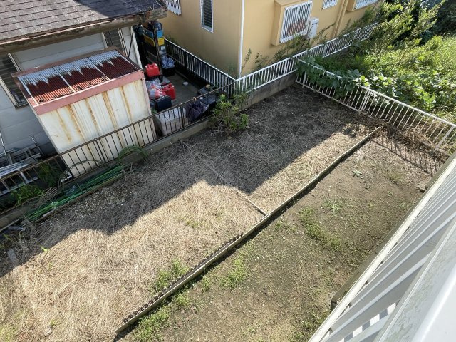 Mハイツの庭|家庭菜園もできます♪