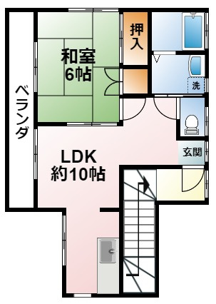 Mハイツの間取り