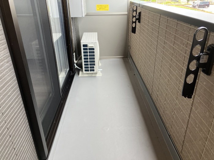 カーサフェリーチェのバルコニー