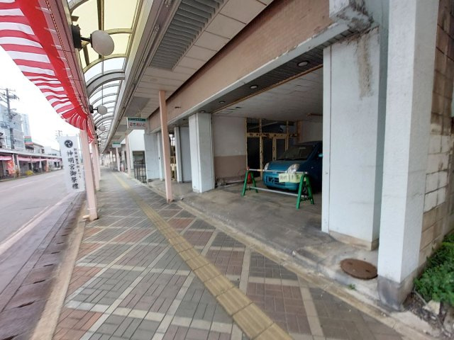 新発田市大手町1_売ビルのその他|アーケード沿いから見た外観となります。