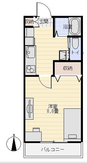 【間取り】 | ウエストガーデンⅡ
