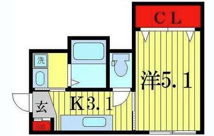 サンフォリアＡの間取り