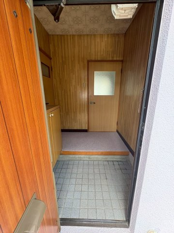コーポアオキの玄関