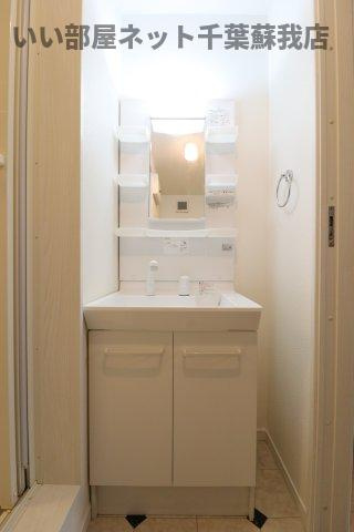AJ蘇我Ⅱ の洗面所|明るい洗面所です