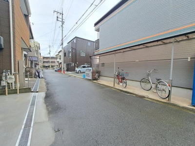 【前面道路含む現地写真】 | 西宮市　津門住江町　中古戸建