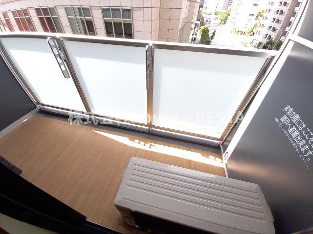 クオーレ神戸山手のバルコニー