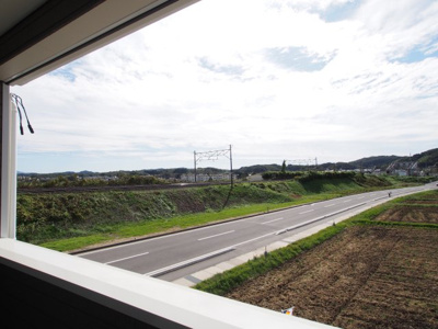【展望】 | Cradle garden　二本松市杉田町第５　１号棟