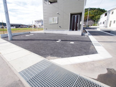 【駐車場】 | Cradle garden　二本松市杉田町第５　１号棟