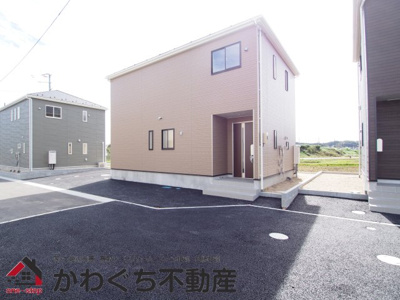 【外観】 | Cradle garden　二本松市杉田町第５　２号棟