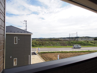 【展望】 | Cradle garden　二本松市杉田町第５　２号棟