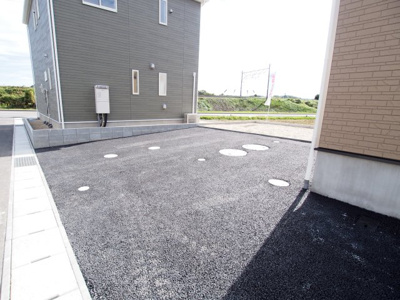 【駐車場】 | Cradle garden　二本松市杉田町第５　２号棟