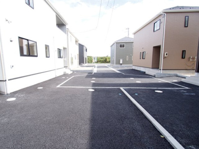 【駐車場】 | Cradle garden　二本松市杉田町第５　４号棟