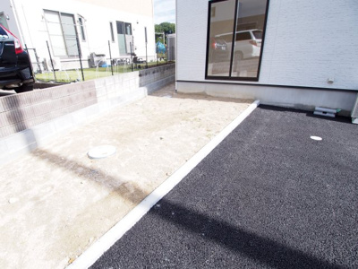 【駐車場】 | Cradle garden　二本松市杉田町第５　４号棟