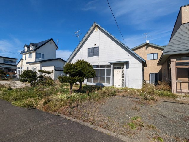 大楽毛西1丁目　古屋付土地の前面道路含む現地写真