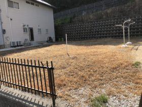 鳥取市大杙の売地の土地図