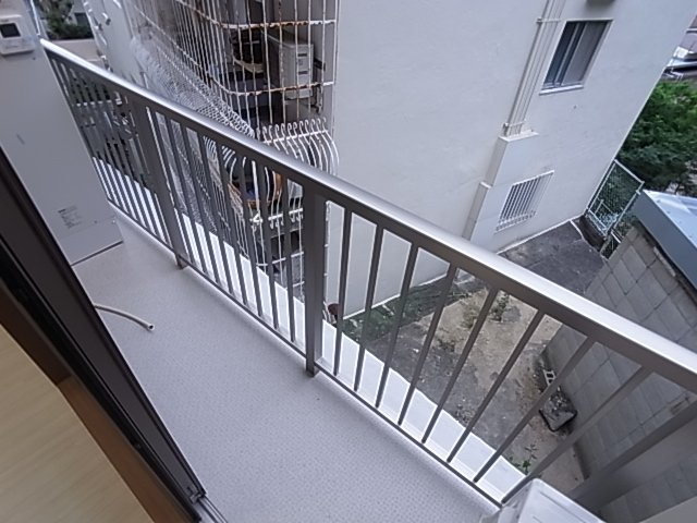 神戸市中央区北野町４丁目の賃貸マンションのバルコニー|バルコニー