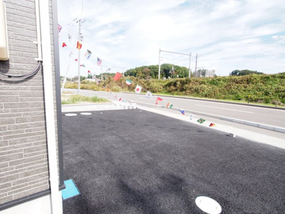 【駐車場】 | Cradle garden　二本松市杉田町第５　6号棟