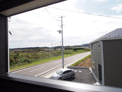【展望】 | Cradle garden　二本松市杉田町第５　6号棟