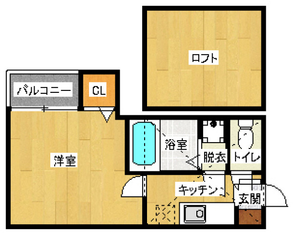 【間取り】 | コンフォートベネフィス西新東 | 現況優先。