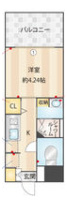 【間取り】 | パグーロ西新南 | 現況優先。