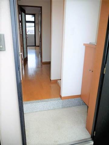 ルミエールガーデンⅠ番館の玄関