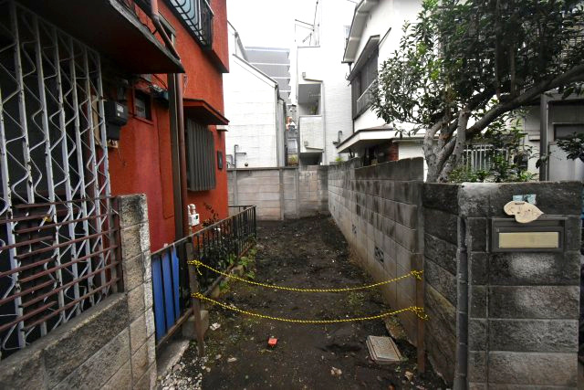 中野区中央4丁目・売地の外観