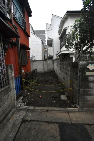 中野区中央4丁目・売地の外観